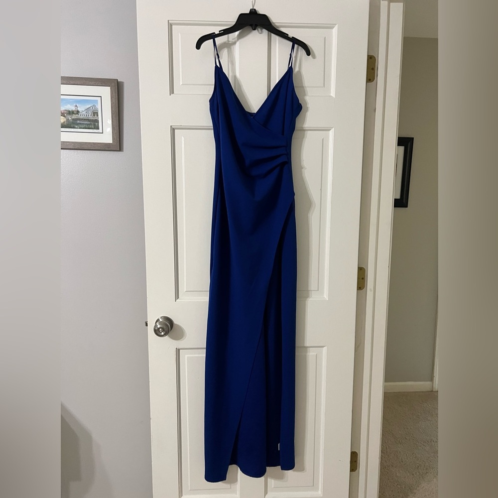 Long Blue dress
